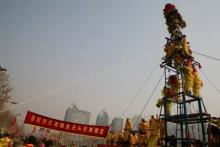 登封东庄头狮舞