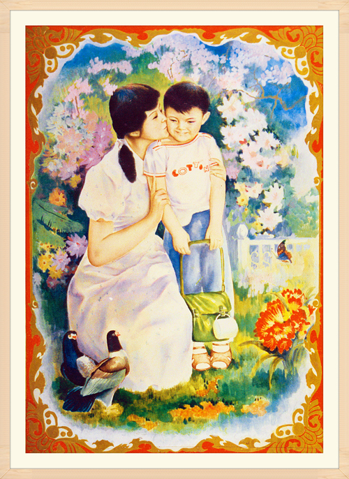 生国辉手绘年画  《苗苗》.jpg